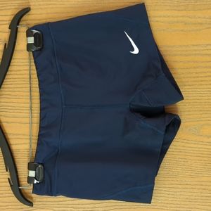 Nike Spandex Shorts, M Navy